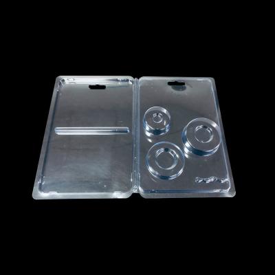 China 10000 MOQ on Customized PET Plastic Folding Box Blister Clamshell for Automobile Parts for sale