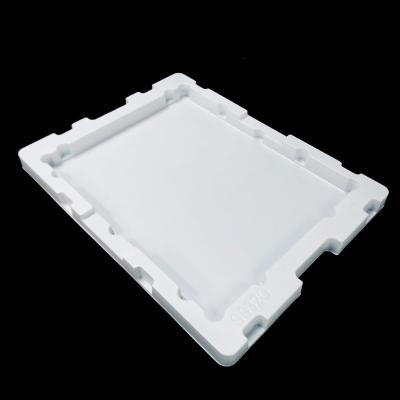 China Customizable Shape Size -Made White PS Blister Turnover Tray for Electronic Components for sale