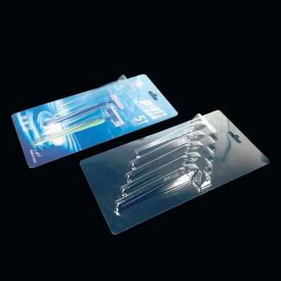 China ISO9001 ISO14001 Approved Clear PET Sealing Blister Packaging for Personal Care Supplies for sale