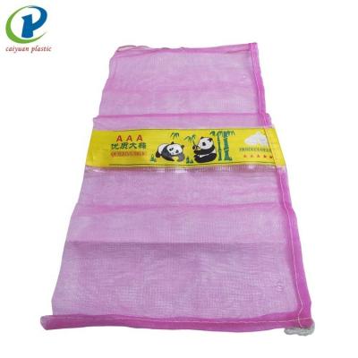 China Agriculture Garlic Mesh Bag Knitting PP/PE Packing Bag 50Kg for sale