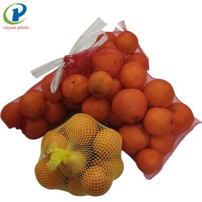 China Best Recyclable Selling 40*60cm 20kg Potato Used Knitted Plastic Mesh Bag for sale