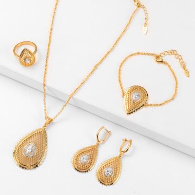 China Fashion Gold Plated Design Jewelry GARAANTIIE Fashion Costume Lady Necklace Party Gift Party Gift Wedding Date for sale