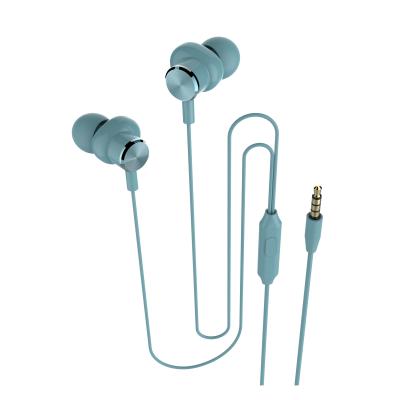 China With Microphone Heavy Bass Wired Earphone Metal Shell High FIDELITY Adjustable High FIDELITY Volume Wired Earphone Cheapest Professional for sale