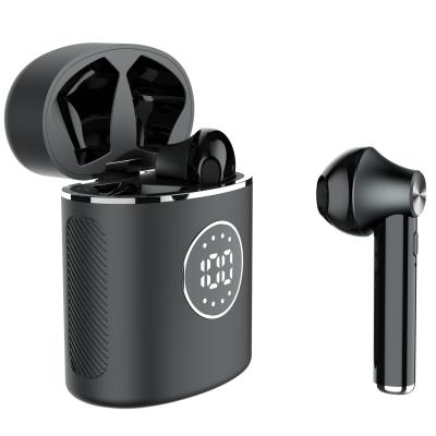 China TWS (True Wireless Stereo) 2021 Top Selling Hi-Fi Music Earphone With Charging Case TWS Dent Earbuds True Wireless Earphone BT5.0 Blue Bass Spuer for sale