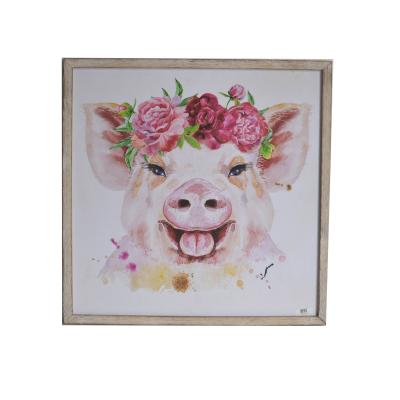 China 2019 Modern MAYCO Pig Wall Art Picture Printing Wall Art Oil Painting Wall Arts Abstract for sale