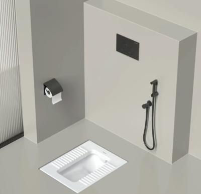 China Water Pressure Combination Toilet Water Tank Rectangle In Wall Bottom Inlet Cistern en venta