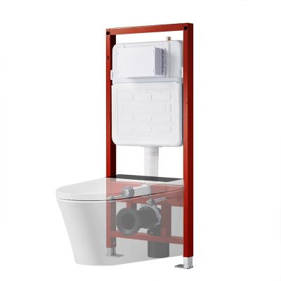 중국 Water Saving 8.5L Dual Flush Enclosed Toilet Cistern With Side Water Inlet 판매용