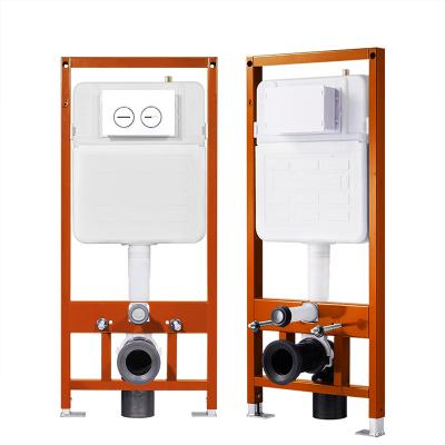 中国 4.5kg Concealed Cistern Tank with Flush Panel for Wall Hung Toilets 販売のため