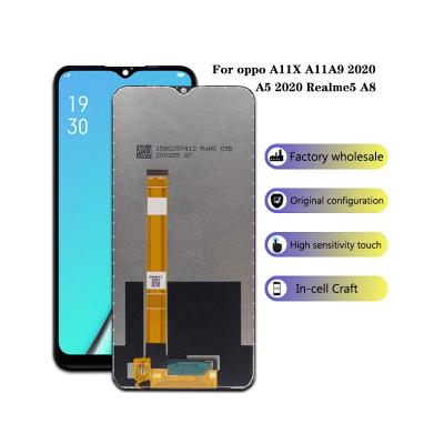 China Dispay with 100% Touch Screened LCD Touch Screen Digital Mobile Phone LCDs Touch Display For Oppo A8 A11 A11X A5 2020 A9 for sale