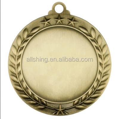 China Wholesale Europe Dark Bronze Empty Sport Medals /Antique White Brass Medals for sale