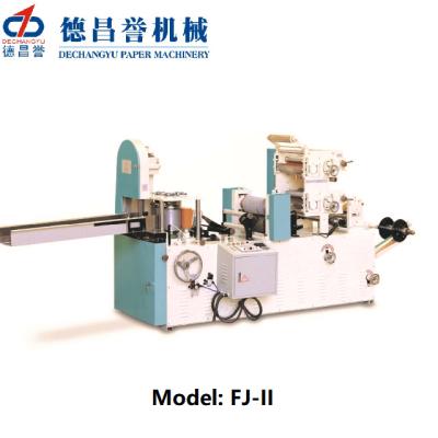 China Tissue converting machine of FJ-II paper towel (with roller wool engraving steel) for sale