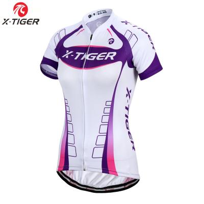 China Antibacterial Womens Cycling Jersey Mountain Bike Clothes Cycling Shirts Cycling Jersey Custom for sale