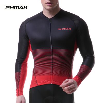 China 100%Polyester PHMAX Long Sleeve Cycling Tank Top Men Summer MTB Cycling Tank Top Breathable Quick Dry Shirts Bike Clothing Cycling Sportswear for sale