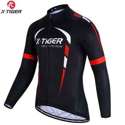 China Antibacterial X-TIGER Teams Cycling Jerseys Breathable Mountain Bike Clothes Quick Dry Bicycle Cycling Cycling Clothing for sale