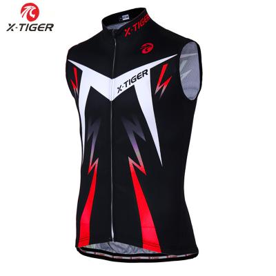 China X-TIGER Cycling Tank Top MTB Antibacterial Quick Dry Recycling Invest Cycling Sleeveless Knitwear Cycling Cycling Tank Tops for sale