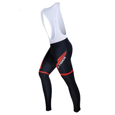 China Keep Warm X-Tiger Pro Winter Warming Bib Pants Coolmax 5D Gel Pad Bike Tights Keep Warm MTB Bicycle Trousers Ciclismo Pantalones for sale