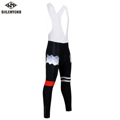 China X-TIGER Winter Coolmax 3d Antibacterial Gel Padded Mtb Bike Tights Pro Bicycle Racing Cycle Wear Shorts Long Bib Cycling Pants for sale