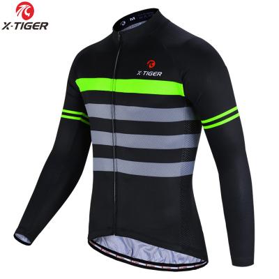 China Winter Antibacterial Thermal Fleece X-TIGER Cycling Tank Top for sale