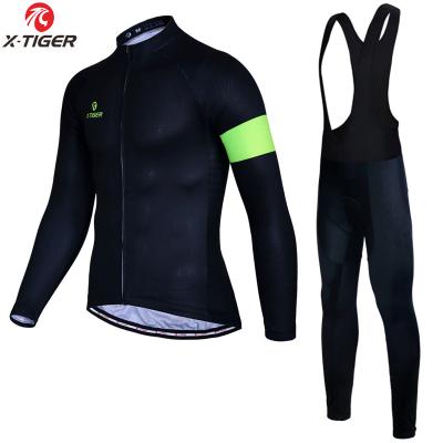 China X-TIGER antibacterial winter thermal cycling tank top pro place keep warm MTB bicycle clothing cycling mountain bike wear cycling clothing for sale