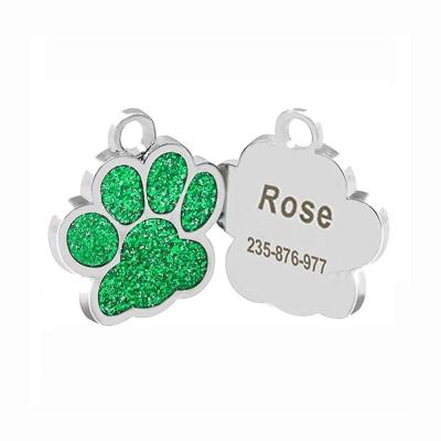 China 1pc Personalized Viable Cat Dog ID Tags Free Pet Engraving For Doggie Collar Charm Name Collar Puppy Pendant Accessory for sale