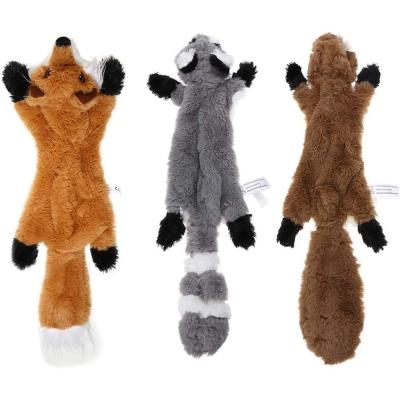 China Cute Viable Plush Toys Cringe Sharp Plush Toy Dog Chew Squeaky Teeth And Making Noise Deliveries Leather Dog Toys for sale