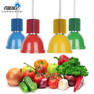 China Fresh New Product COB Droplight Fruit Vegetable Lamp Fresh Meat 30 Seafood Lamps 36 Watt LED Cool Flood Lights for sale