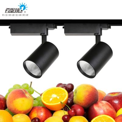 China Low Price Aluminum Lighting Supermarket Fruit Shop Trade Market Shop Decoration 24w 36w Cool Special Multicolor Led Cool Track Light for sale