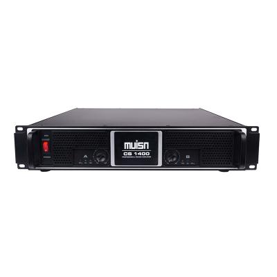 China Metal audio amplifier 250 class W*2 ab stereo power amplifier CS1400 best audio power amplifier price for sale