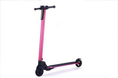 China Portable 5 Inch Carbon Fiber Electric Scooter , Foldable Electric Scooter For Adults for sale