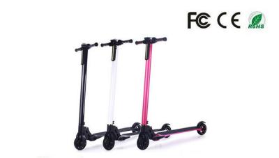 China Portable 5 Inch Electric Folding Scooter For Adults With Air Soft Tire for sale