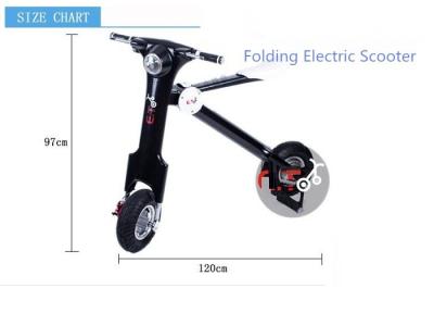 China Lichtgewichte-Fiets die Elektrische Autoped met Bluetooth-Spreker/LCD Vertoning vouwen Te koop