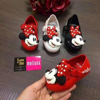 China Melissa Children's Lit Mini Jelly Wrapped Minnie Sandals Plastic Shoes for sale