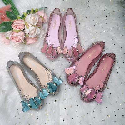 China Other High Quality Butterfly Jelly Sandals For Kids for sale