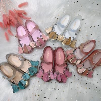 China Size Increasing Melissa High Quality Kids Jelly Sandals for sale