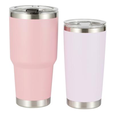 China Stainless Steel Travel Mugs Sublimation Double Metal Sublimation Bestselling Wall Insulated Tumbler Mug With Lid for sale