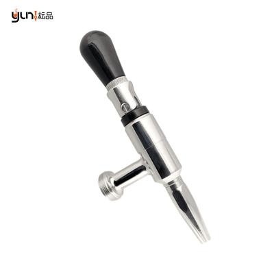 China Good Beer Cooler Sealing Keg Tap Under Beer Taps CO2 Beer Keg Faucet Stainless Steel Coffee Tap for sale