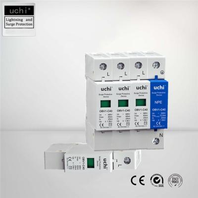 China Rated IP20 MOV Surge Protection , 4 Pole Spd Electrical Systems for sale