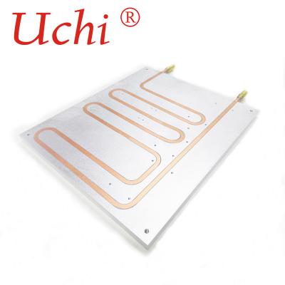 China Aluminum Profiles Liquid Cooling Plate , Chill Plate With Heat Pipes for sale