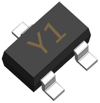 China SOT-323 SS8050W Transistor planar epitaxial de silicio NPN para alta corriente del colector en venta