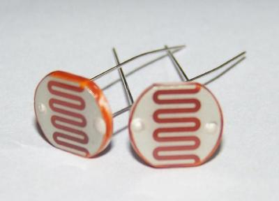 China 5mm CDS fotoleitende Zelle/Photoresistor für Schalter, Fotozellen-Widerstand zu verkaufen