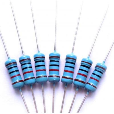 China Vatio el 1% 0.1R del azul 4/resistor de película metálica para el PWB, resistor eléctrico de los 10M E96 en venta