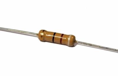 China Alta resistencia E24 película de carbono de 510 ohmios resistor de 1 vatio, resistor no inductivo en venta