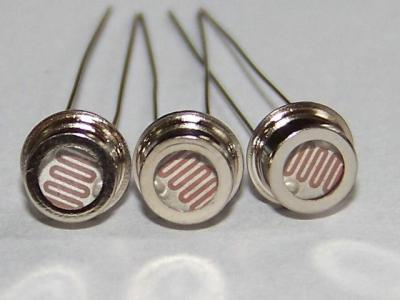 China Überzogenes 12mm Ohm 10M CDS fotoleitende Zellmetall für elektrischen Stromkreis zu verkaufen