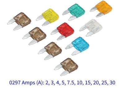 Cina 297 serie 32V Mini Auto Blade Fuse automobilistico sostituto veloce 2A 3A in vendita