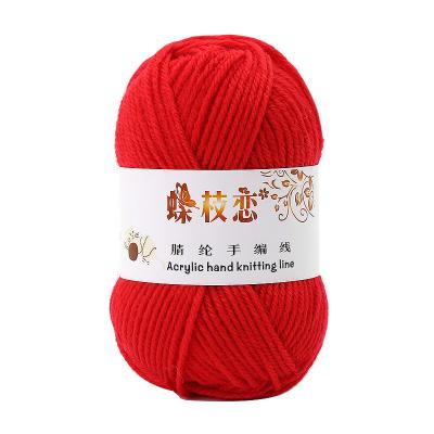 China high quality hot sales  soft and warm 4ply 50g Soft 100% acrylic yarn for scarf for sale