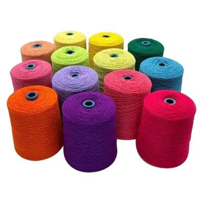 China hand-woven carpet blanket clear acrylic yarn crochet bag acrylic yarn for tufting tufting gun for sale