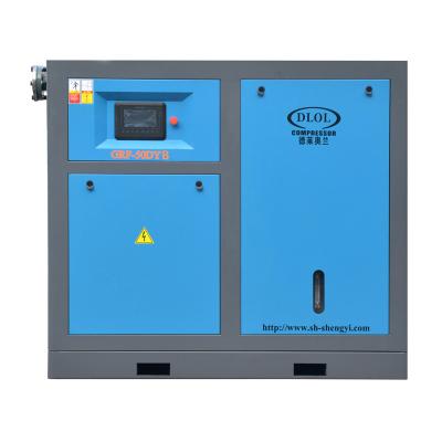 China Lubricated 75kw High Efficiency Direct Driven Screw Compressor for sale