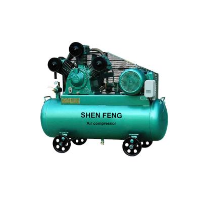 China Low price industrial high pressure piston lubricated portable mini electric air compressor for sale