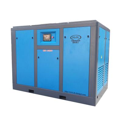 China Lubricated Compression 55kw/75hp Permanent Magnet Two Stage Screw Air Compressor for sale