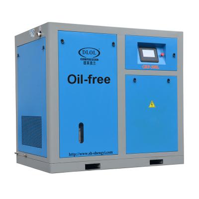 China 7bar 13m3/min 75kw/100hp oil free inverter oil free compressor from China for sale